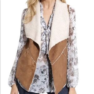 Sanctuary faux sterling vest